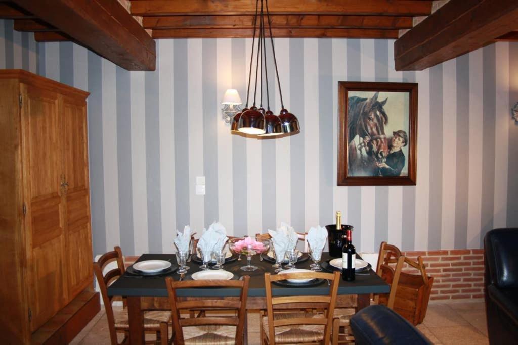 L'Ecurie D'Hubert Villa Gerponville ภายนอก รูปภาพ